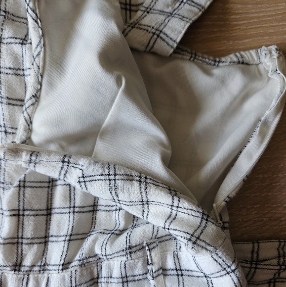 American Eagle plaid jumpsuit XS - Picture 3 of 7